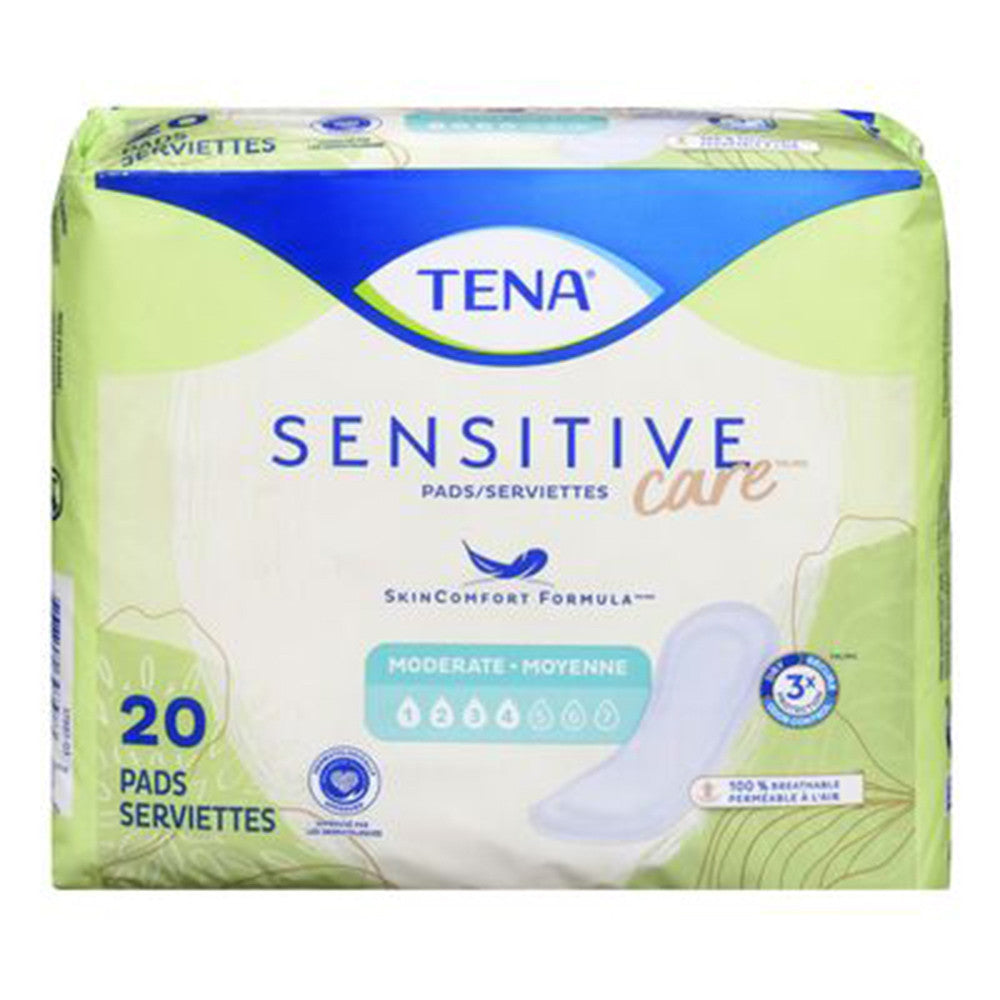 Tena Intimates Extra Coverage Overnight Incontinence Pads, 28 Ea